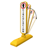 Canalizador Abatible para Desvíos