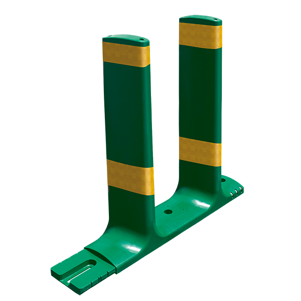 Código: P-ADS-62 Paleta antideslumbrante modular, adecuada para colocarse sobre barreras de concreto. Cada módulo consta de dos paletas antideslumbrantes, lo que representa ahorro de tiempo en la instalación. Cuenta con dos orificios para ser atornillada. Se le puede colocar reflejante para aumentar su visibilidad durante la noche. Medidas: Largo: 71.0 cms, Alto: 62.0 cms y Ancho: 13.5 cms. Color: Verde Reflejante: ámbar o blanco.