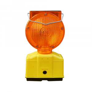 La lámpara de destello económica es perfecta para la señalización en obras. Cuenta con sistema inteligente de apagado y encendido.