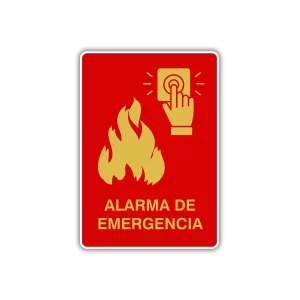 La señal Alerta flamas será útil para advertir de casi cualquier riesgo