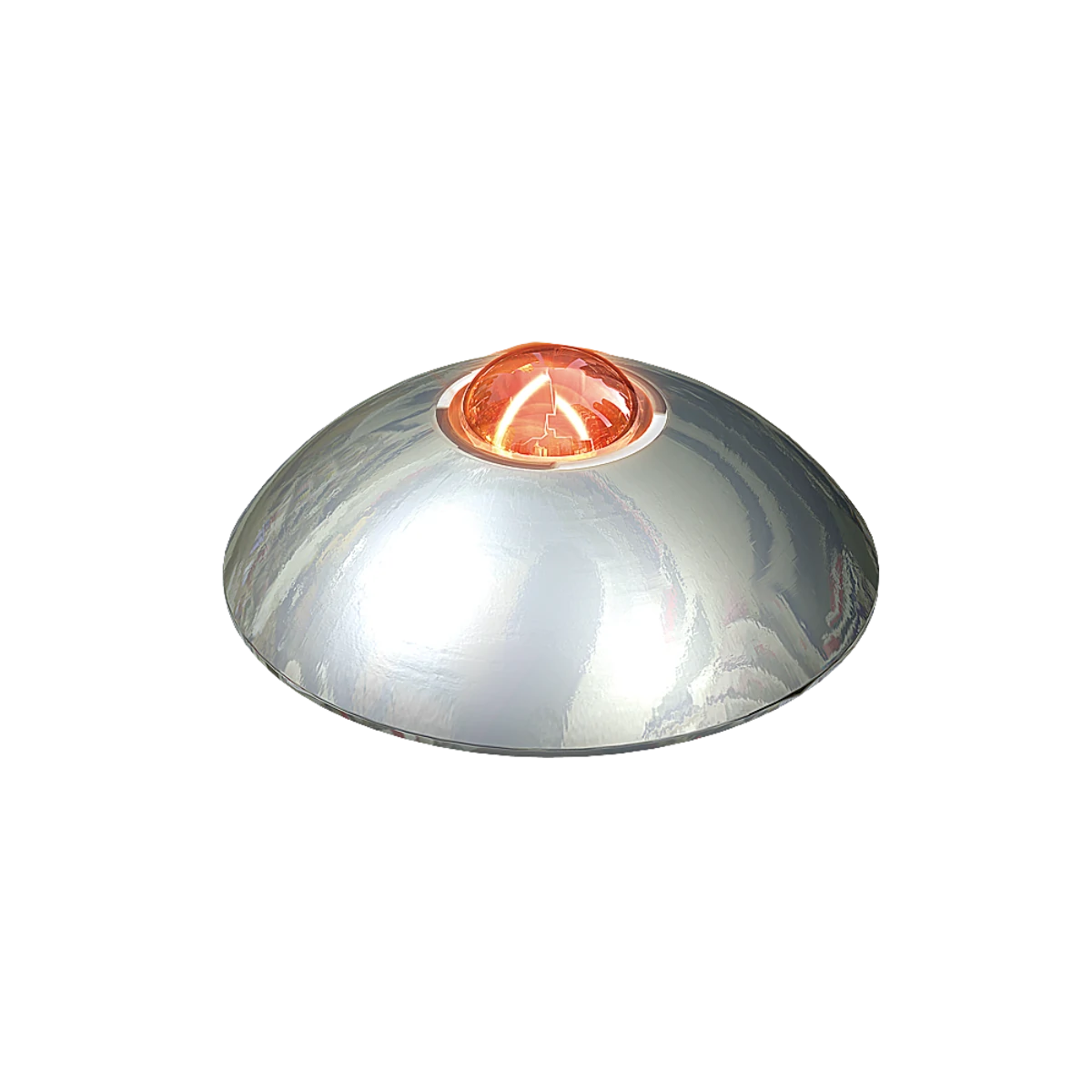 El botón acero inoxidable ofrece una visibilidad esencial en entornos de poca luz gracias a su luz led. Funciona también como reductor de velocidad