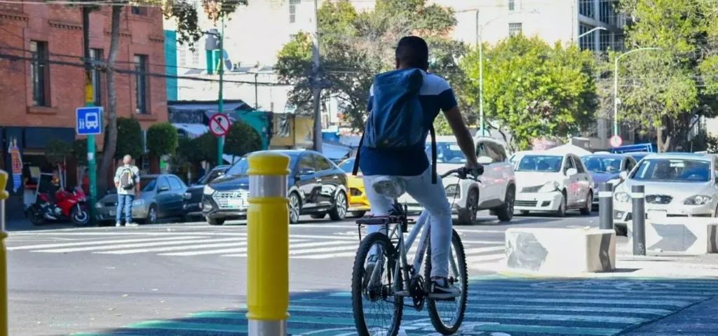 La nueva ciclovía en la CDMX recorre más de 2 km