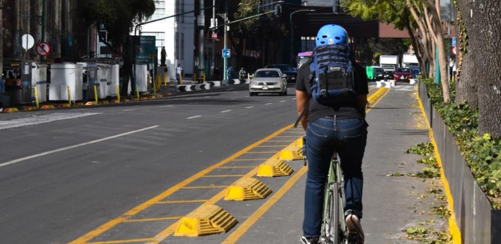 La ciclovía cuenta con un carril en flujo y contraflujo del tránsito. Foto: Crónica