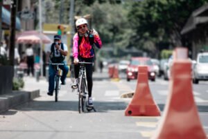 Nueva ciclovía Niños Héroes. Foto: Movimentistas
