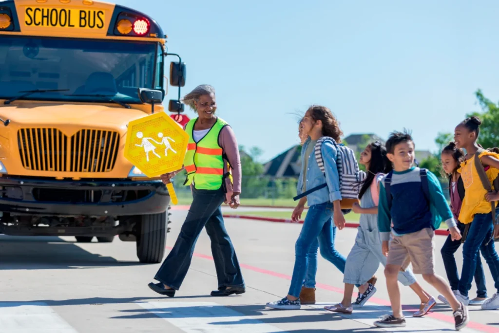 Conducir seguro en zonas escolares