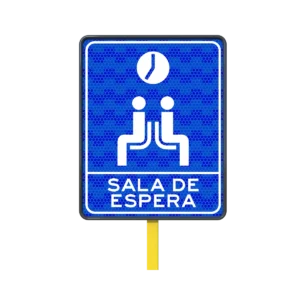 Señalización de Sala de Espera