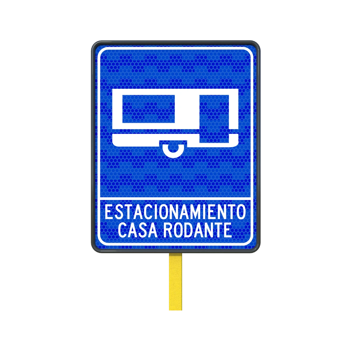 señal SIS-9 Estacionamiento para Casas Rodantes