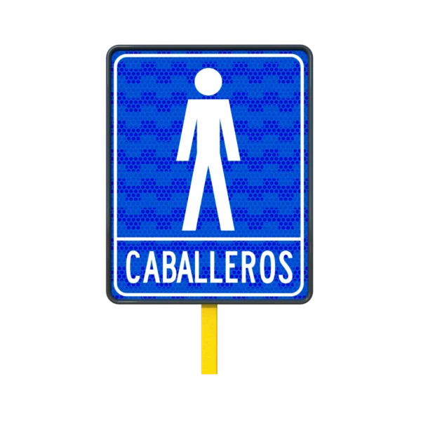 Letreros para Baños de Caballeros