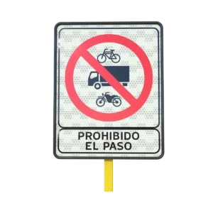 Señal Prohibido Circular