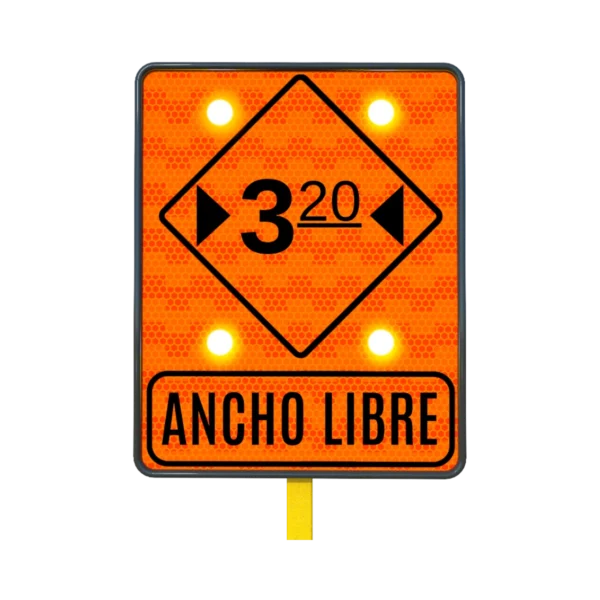 Ancho Libre Señal de Tránsito