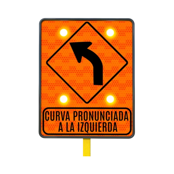Curva Pronunciada a la Izquierda