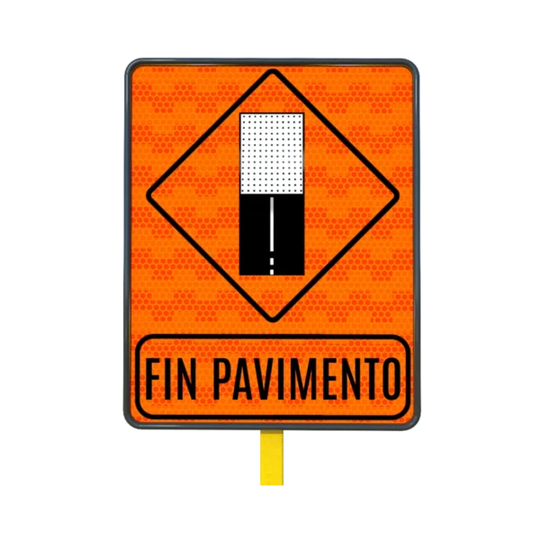Final de Pavimento Señal