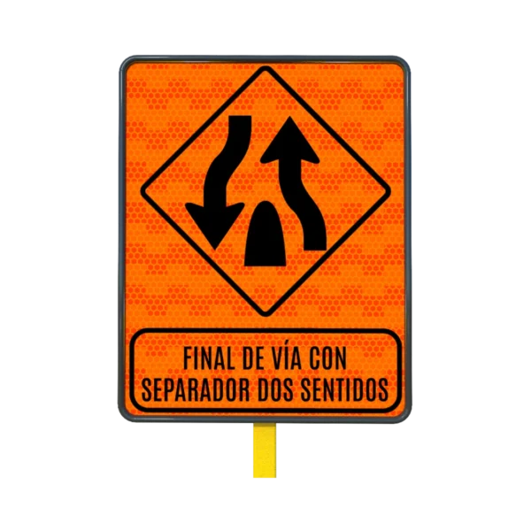 Señal Calzada Dividida
