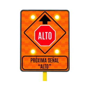 Señal de Alto Próximo Solar 61x76 cm