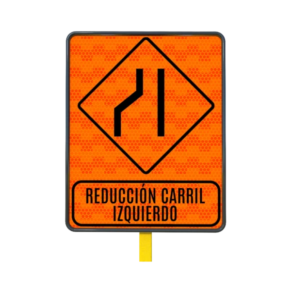 Señal Reducción de Calzada - Imagen 2