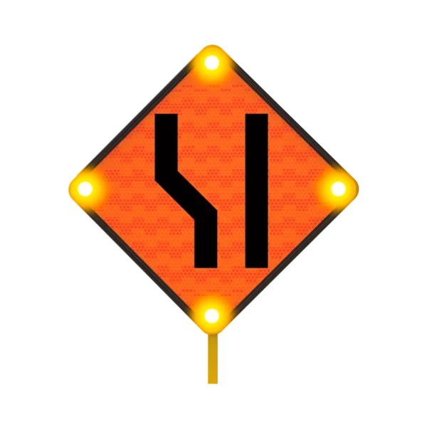 Señal Reducción de Carril - Imagen 3