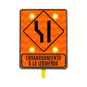 Señal Reducción de Carril