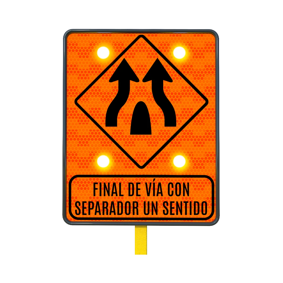 Señalamiento de un Solo Sentido​ Solar 61x76 cm