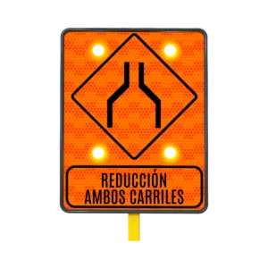 Señalamientos de Tránsito Reducción a la Calzada
