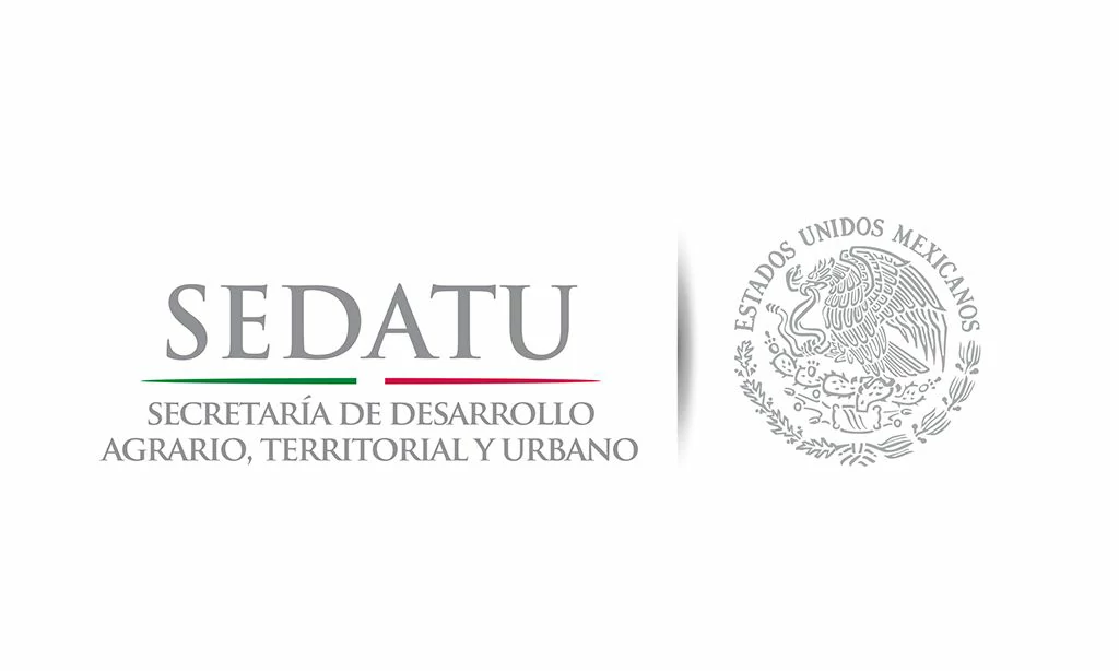 Logotipo oficial de la Secretaría de Desarrollo Agrario, Territorial y Urbano en México.