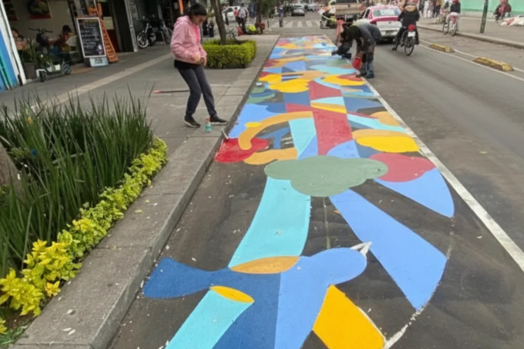 El impacto social de Trazarte se refleja en la recuperación del espacio público y en la participación ciudadana que embellece y humaniza la movilidad urbana