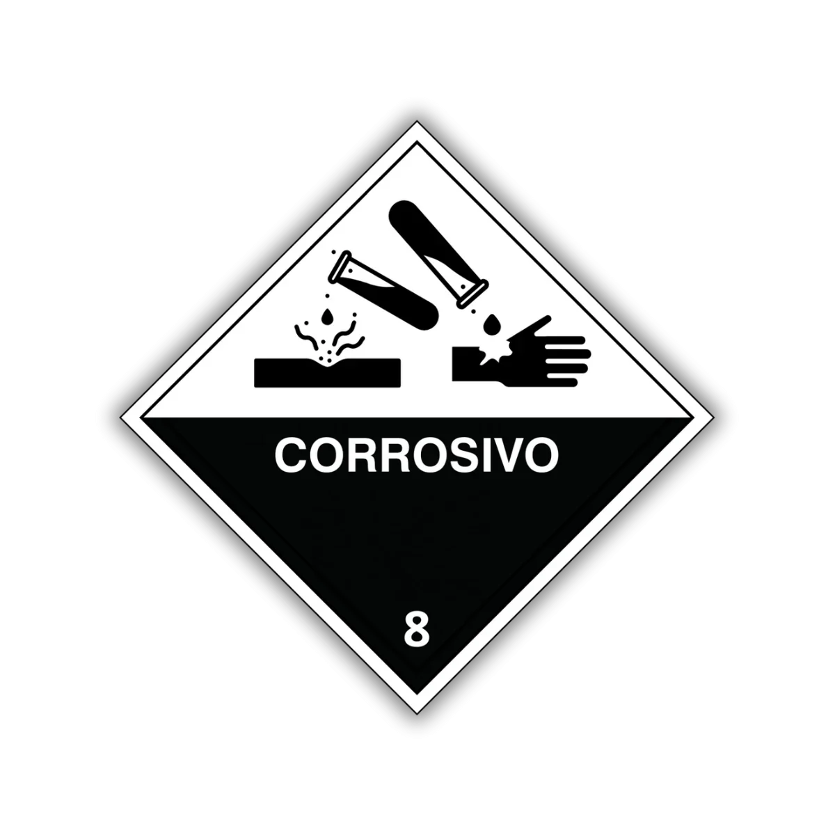 Etiqueta-Corrosivo