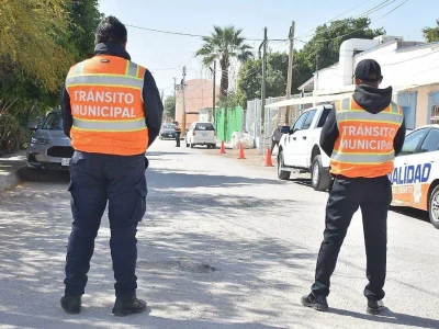 agentes de tránsito portarán Armas