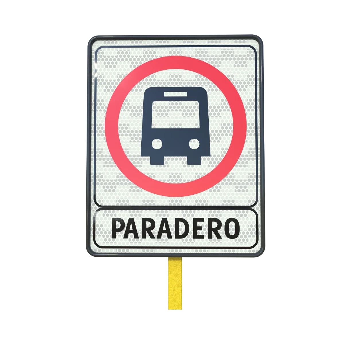 Señal Paradero Autobuses