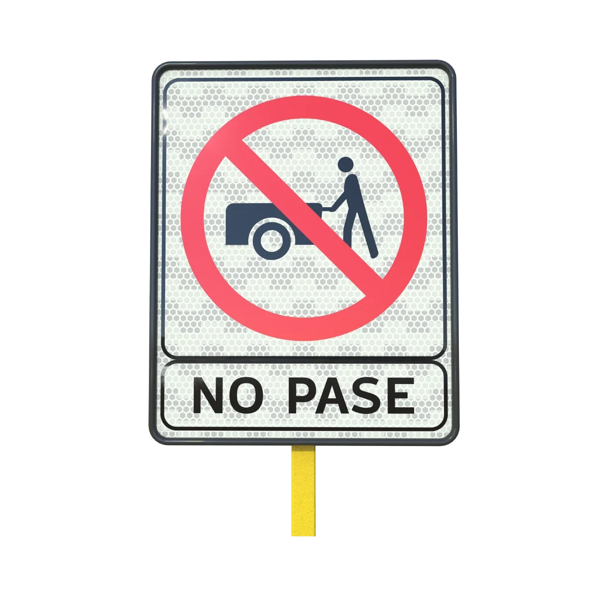 Prohibido el Paso de Carretillas