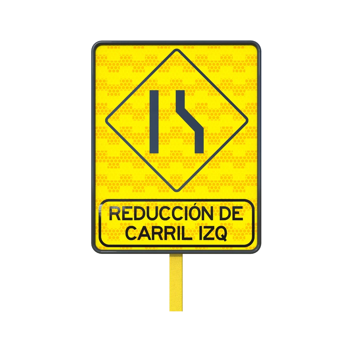 señal Reducción de Carril