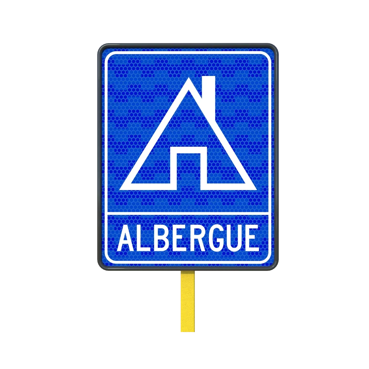 Señal de Albergue