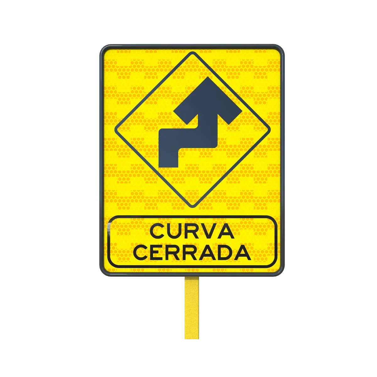 Señal de Curva Cerrada