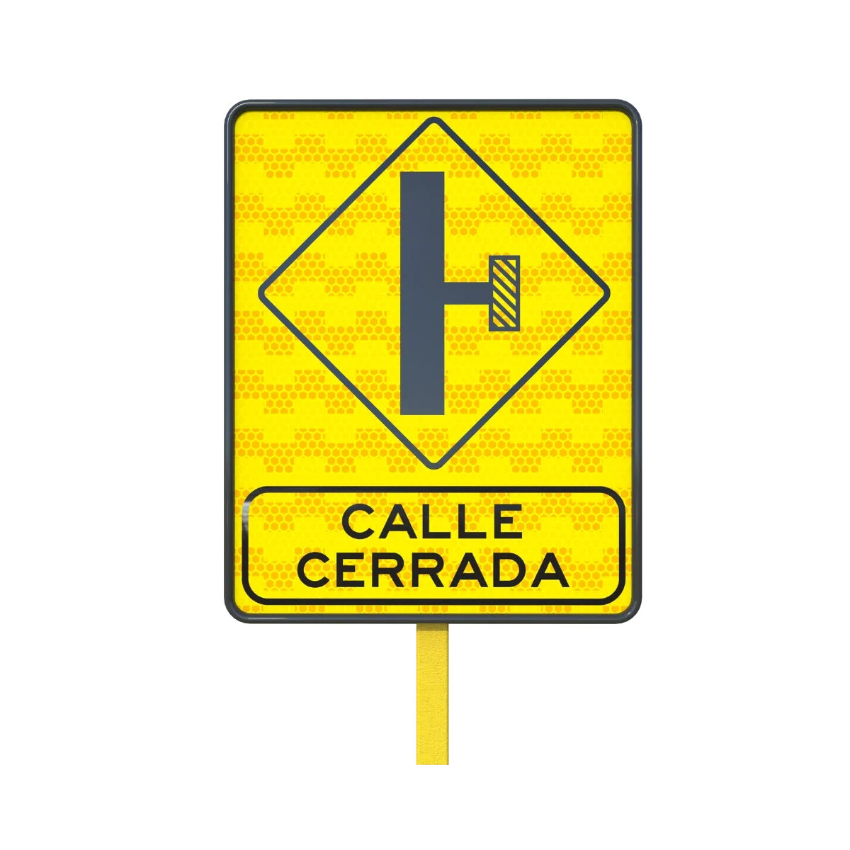 Señal de Tránsito Calle Cerrada