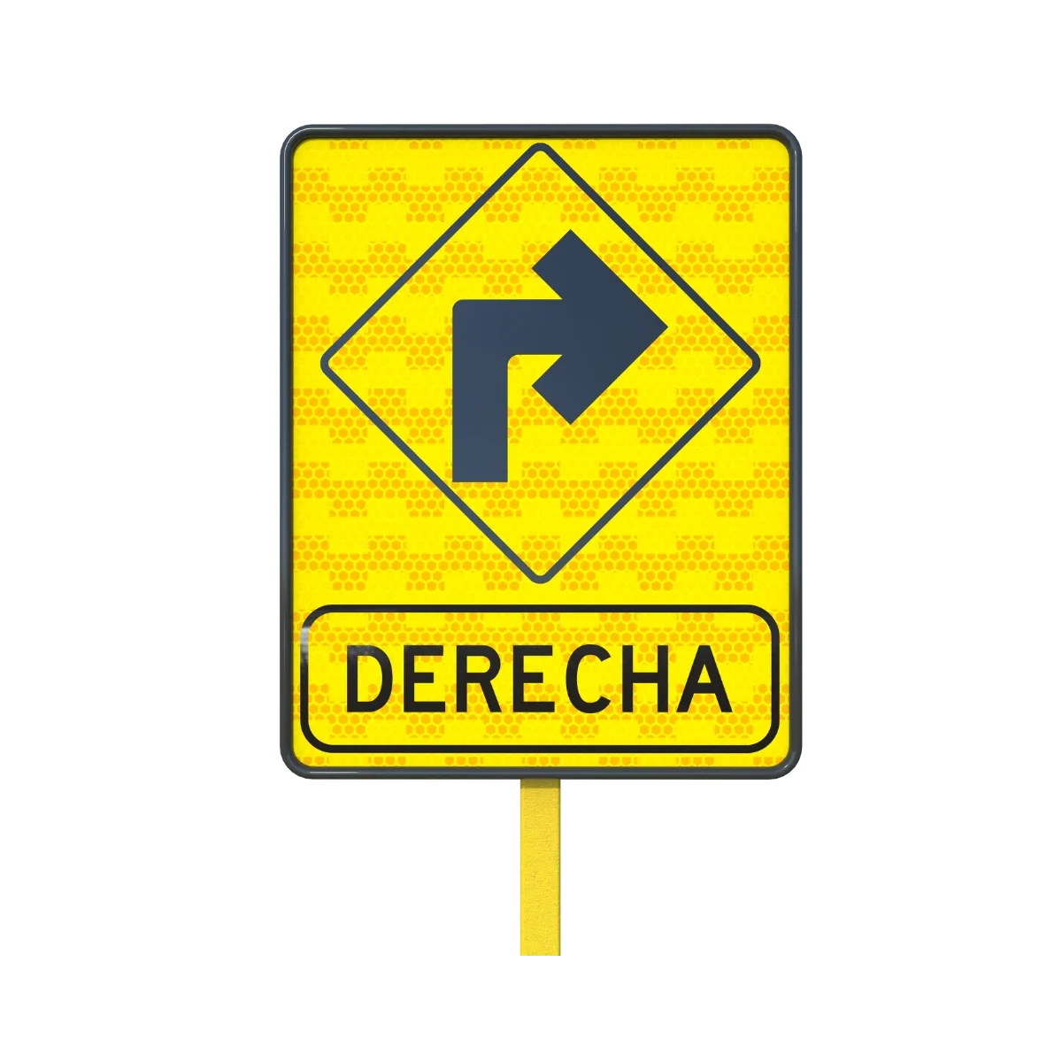 Señalamiento Vuelta a la Derecha